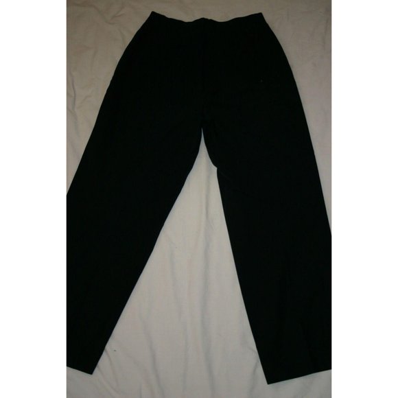 Charter Club Women's Pants Black Button Zipper 12 - Picture 5 of 7